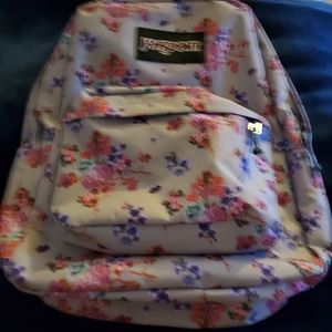JANSPORT FLORAL BACKPACK